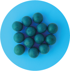 Bola Mora Azul